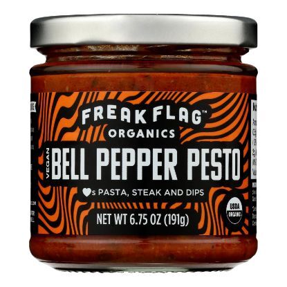 Freak Flag Organics - Pesto Bell Pepper - Case of 6-6.75 OZ