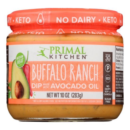 Primal Kitchen - Dip Buffl Ranch Avo - Case of 6-10 OZ