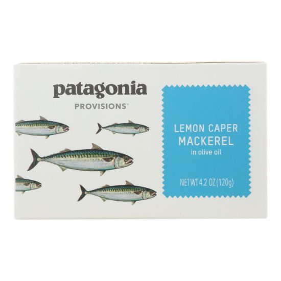 Patagonia Provisions - Mackerel Lemon Caper - Case of 10-4.2 OZ