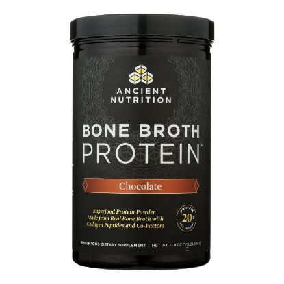 Ancient Nutrition - Prot Powder Bone Broth Chocolate - 1 Each-504 GRM