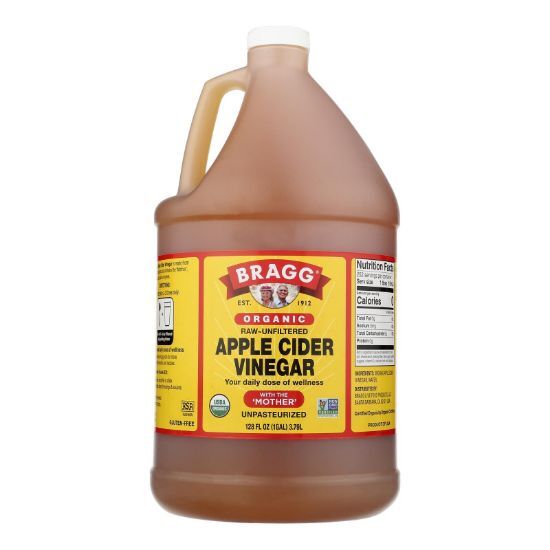 Bragg Organic Raw Unfiltered Apple Cider Vinegar  - 1 Each - 1 GAL