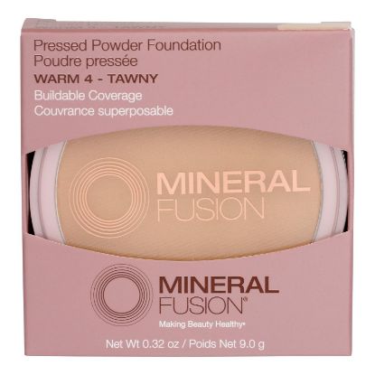 Mineral Fusion - Mkup Pressed Powder Warm 4 - 1 Each-.32 OZ