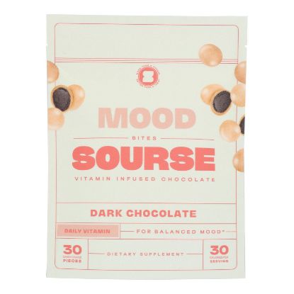 Sourse - Mood Bites Vitamin Infused Chocolate - Case of 6-2.2 OZ