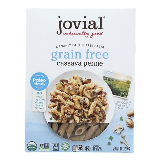 Jovial - Pasta Organic Cassava Penne - Case of 6-8 OZ