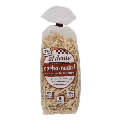 Al Dente - Pasta Fettuccine Garlic - Case of 6 - 10 OZ