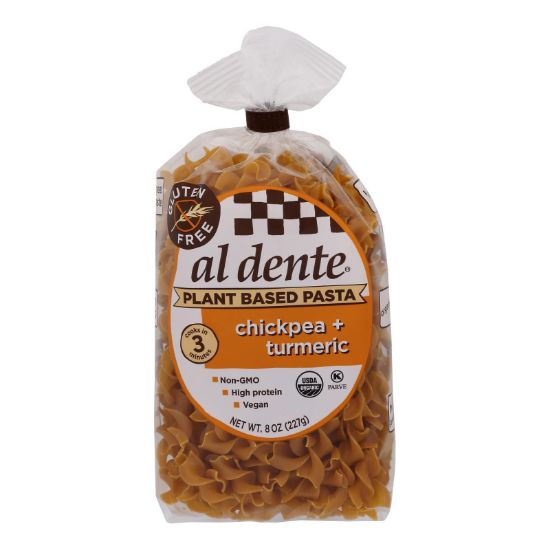 Al Dente - Pasta Chikp Trmeric - Case of 6-8 OZ