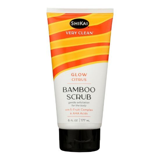 Shikai Products - Bmboo Scrub Glow Citrus - 1 Each-6 FZ