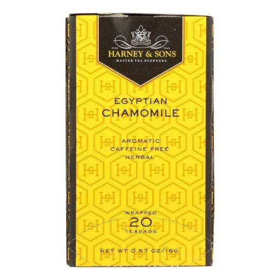 Harney and Sons Tea - Chamomile - Case of 6 - 20 count