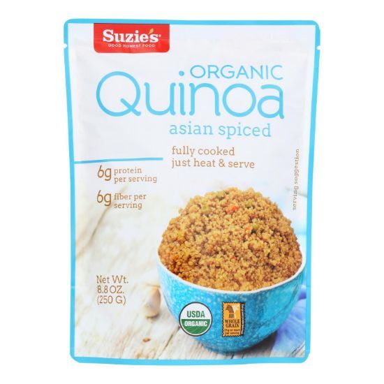 Suzie's - Quinoa Asian Spcd Rte - Case of 6-8.8 OZ