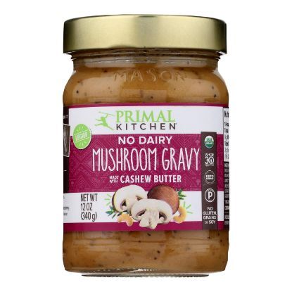 Primal Kitchen - Gravy Mushroom Cshw Butter - Case of 6-12 OZ