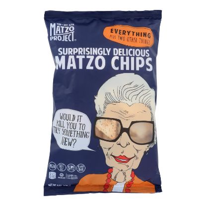 The Matzo Project Llc - Chips Matzo Everything - Case of 12-6 OZ