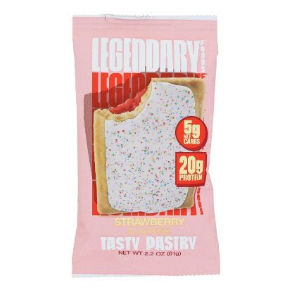 Legendary Foods - Tstr Pastry Strawberry - Case of 10-2.2 OZ