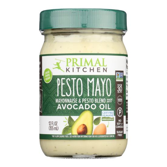 Primal Kitchen - Mayo Pesto Avocado Oil - Case of 6-12 OZ