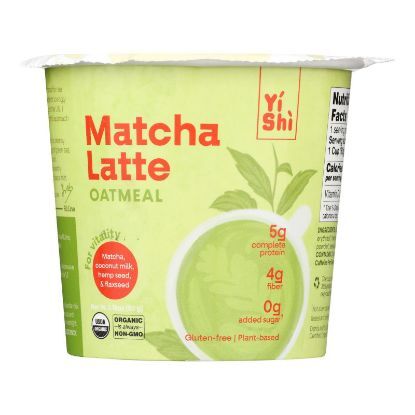 Yi Shi - Oatmeal Matcha Latte - Case of 6-1.76 OZ