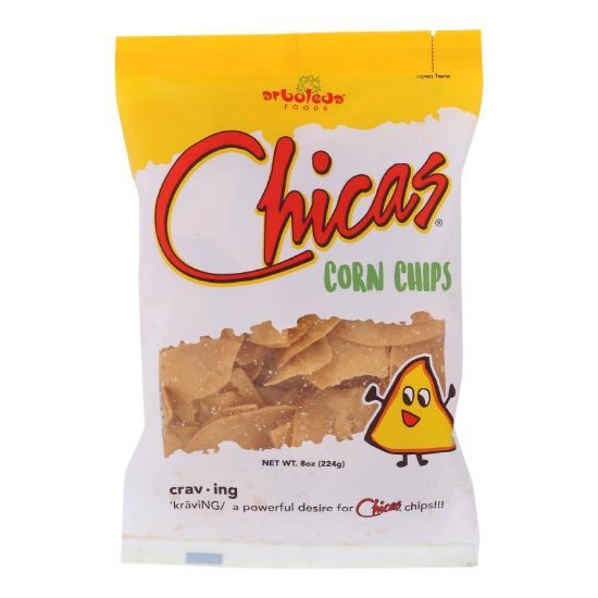 Chicas - Chips Corn Tortilla Original - Case of 9-8 OZ