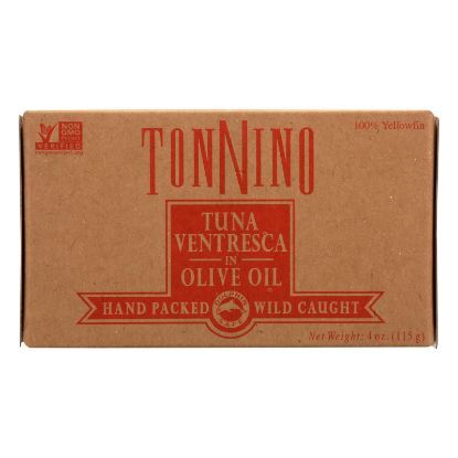 Tonnino Tuna Tuna Ventresca In Olive Oil - Case of 6 - 4 OZ