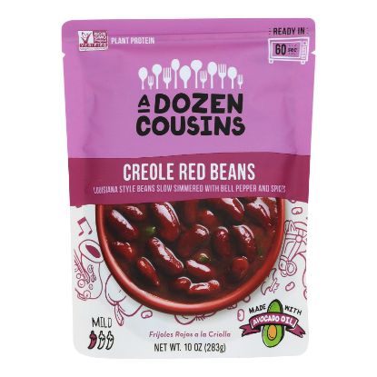 A Dozen Cousins - Beans Creole Red - Case of 6-10 OZ