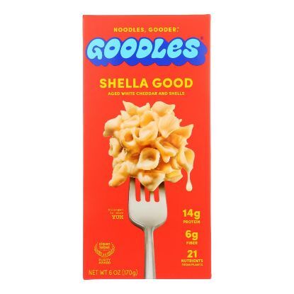 Goodles - Mac & Cheese Shella Good - Case of 12-6 OZ