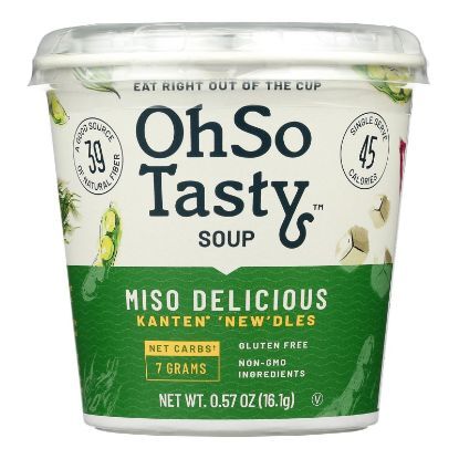 Ohso Tasty - Ndle Cup Miso Instnt - Case of 6-.57 OZ