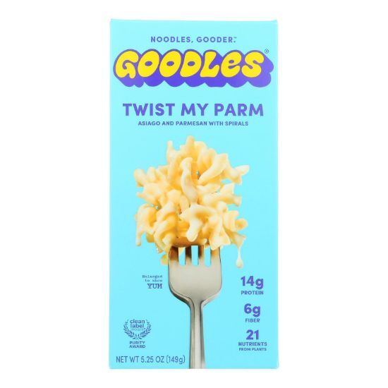 Goodles - Mac & Cheese Twst My Parm - Case of 12-5.25 OZ