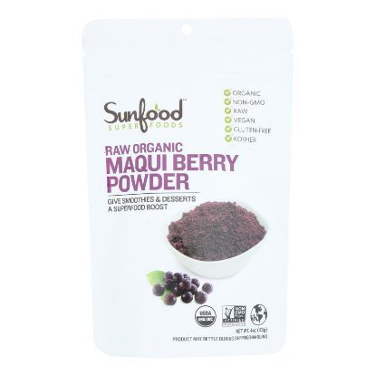 Sunfood - Maqui Berry Powder Organic - 1 Each -4 OZ