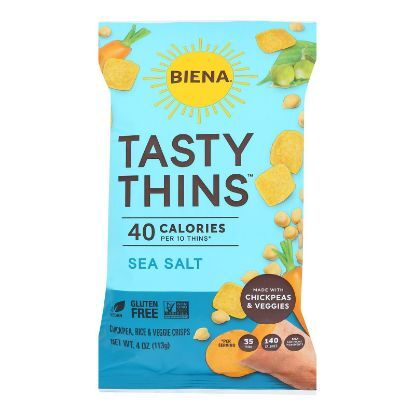 Biena Llc - Tasty Thins Sea Salt - Case of 12-4 OZ