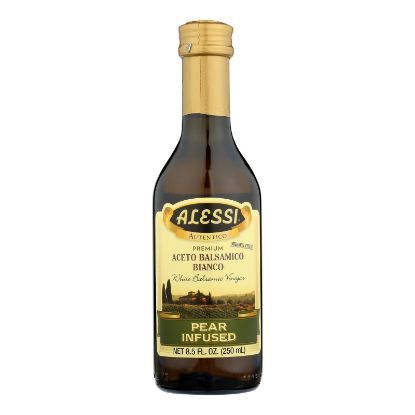 Alessi - Pear Infused Vinegar - White Balsamic - Case of 6 - 8.5 FL oz.