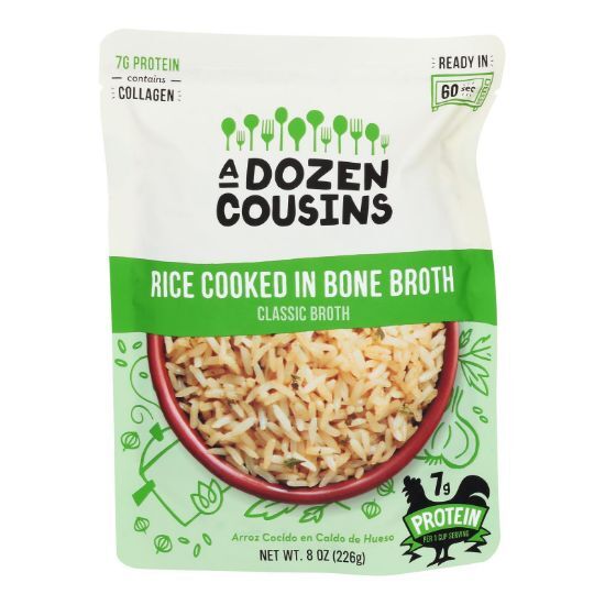 A Dozen Cousins - Rice Classic Broth Rte - Case of 6-8 OZ