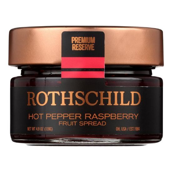 Robert Rothschild Farm - Fruit Sprd Hot Pepper Raspberry - Case of 12-4.9 FZ