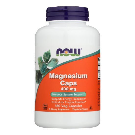 Now Foods - Magnesium 400mg - 1 Each 1-180 CAP