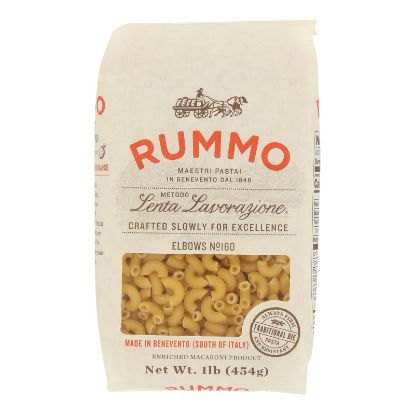 Rummo - Pasta Elbows - Case of 12-1 LB