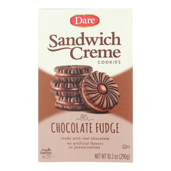 Dare - Cookies - Chocolate Fudge - Case of 12 - 10.2 oz.