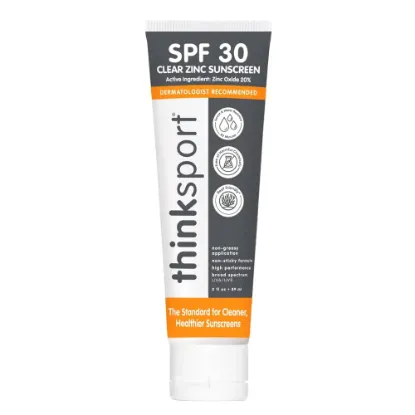 Thinksport Clear Zinc SPF 30 Sunscreen 3fl oz