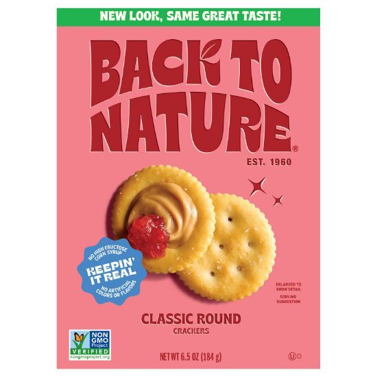 Back To Nature - Crackers Clasic Round - CS of 6-6.5 OZ