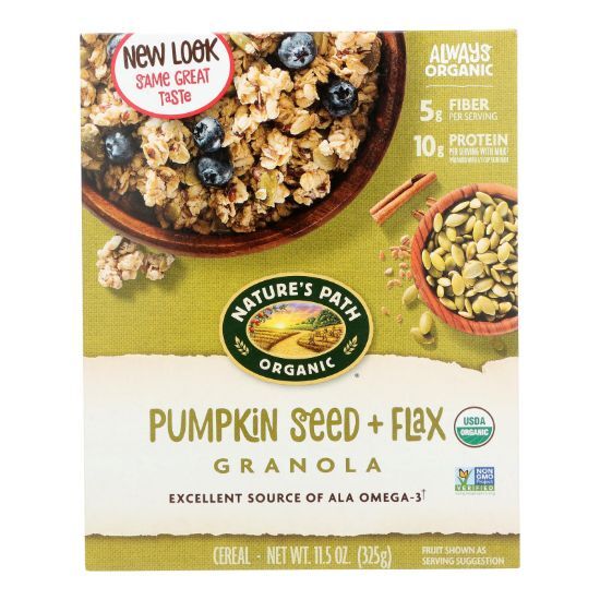 Nature's Path Pumpkin Flax Granola Flax Plus  - 1 Each - 11.5 OZ