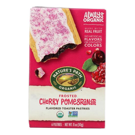 Nature's Path Toaster Pastries Cherry Pomegranate  - 1 Each - 11 OZ