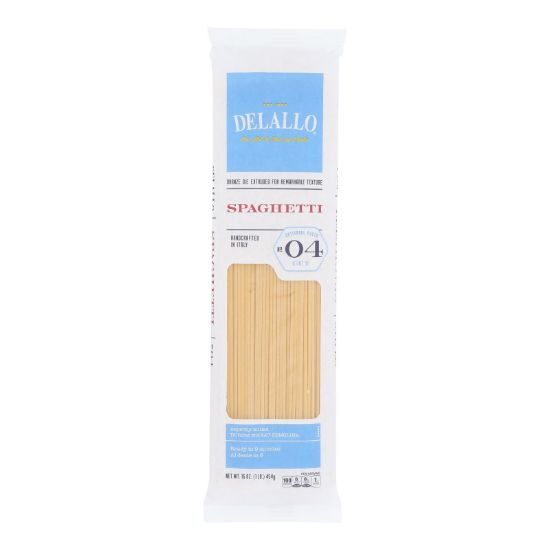 Delallo Pasta, Spaghetti  - Case of 16 - 16 OZ