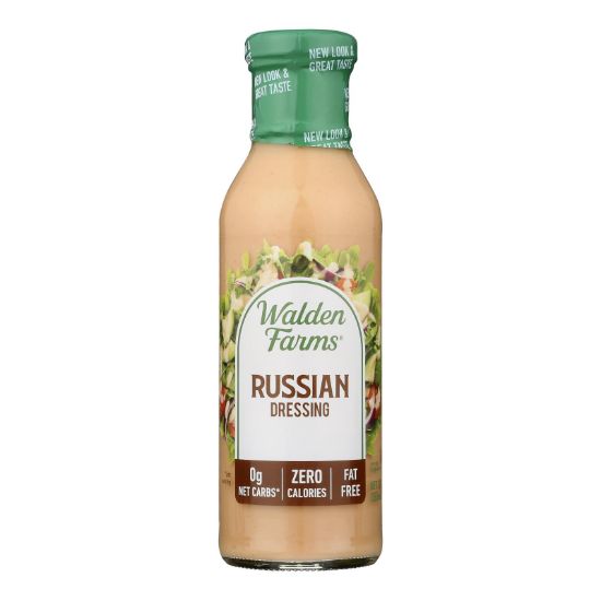 Walden Farms, Calorie Free Russian Dressing - Case of 6 - 12 FZ