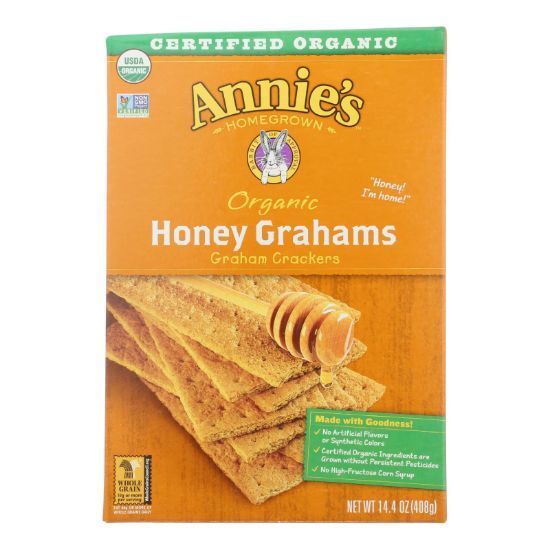 Annie's Homegrown Organic Honey Graham Crackers  - 1 Each - 14.4 OZ