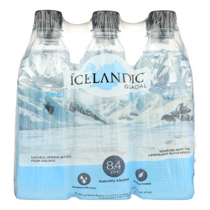 Icelandic Glacial - Water Natural Spring - Case of 4 - 6/16.9FZ