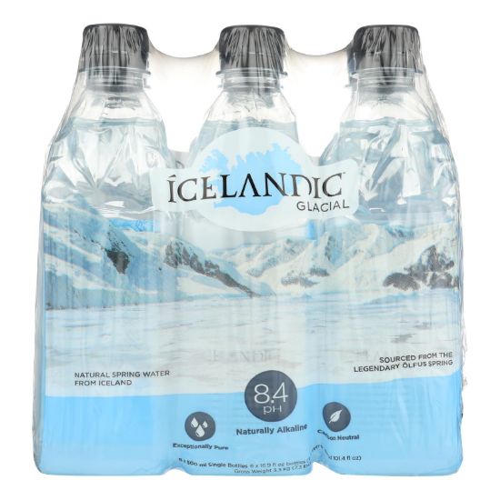 Icelandic Glacial - Water Natural Spring - Case of 4 - 6/16.9FZ