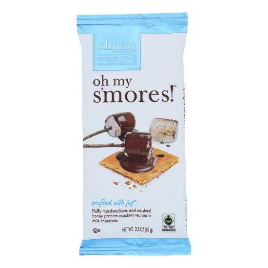 Chuao Chocolate Bar, Oh My S'Mores  - Case of 10 - 2.8 OZ