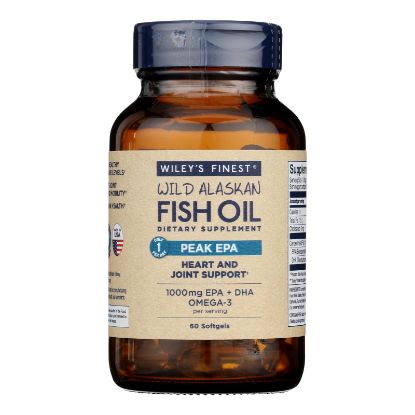 Wiley's Finest - Fish Oil Peak Epa - 1 Each-60 SGEL