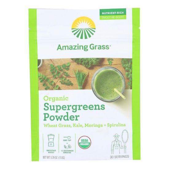 Amazing Grass - Supergreens Powder Og2 - EA of 1-5.29 OZ