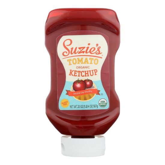 Suzie's Organics - Ketchup - Case of 12 - 20 OZ