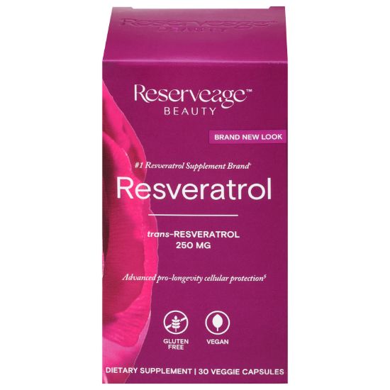 Reserveage Nutrition - Supp Resveratrol 250 Mg - EA of 1-30 VCAP