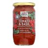 Sacla - Pasta Sauce Tomato Basil - Case of 6 - 24 OZ