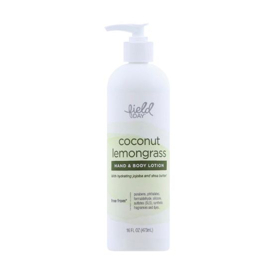 Field Day - Lotion Hand Body Coconut Lemon - Case of 6 - 16 FZ