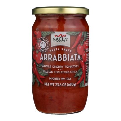 Sacla - Pasta Sauce Arrabbiata - Case of 6 - 24.0 OZ