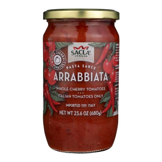 Sacla - Pasta Sauce Arrabbiata - Case of 6 - 24.0 OZ